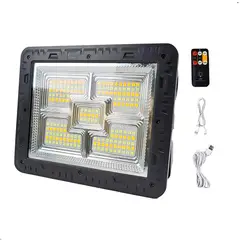 CAFINI - Reflector Solar 42w Batería 7200mah con Control Remoto