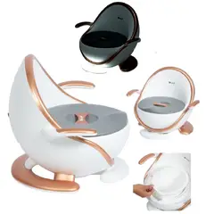 EBABY - Bacin Entrenador Comfy con luces y accesorio removible-Rojo