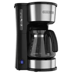 BLACK+DECKER - Cafetera 4 en 1 BLACK & DECKER CM0755S Plateado