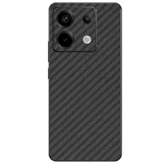 GENERICO - Skin Adhesivo Xiaomi redmi note 13 pro 5g Fibra de Carbono Gris