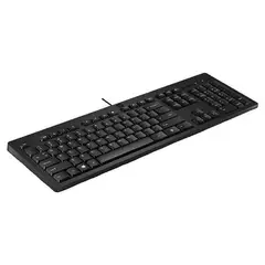 HP - Teclado con Cable 125 Negro