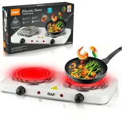 OEM - Cocina Eléctrica Doble Plato Portátil Encimera De 2000w