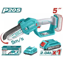 TOTAL TOOLS - Mini Motosierra Total 5 Pulgadas Equipo Completo-TGSLI20581