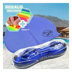 RYBIU IMPORT - Pack3 Lentes con Diseño en Azul Y+Banderitas Adhesivas