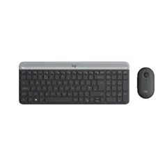 LOGITECH - Teclado MK470 Slim Grafito