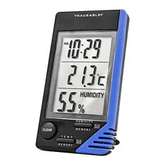 GENERICO - Termohigrometro / Reloj / Monitor de Humedad MARCA Traceable 4040