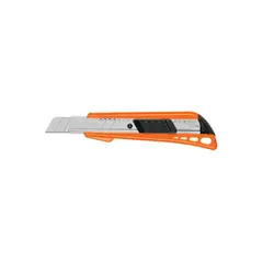 Truper - Cutter 18 mm reforzado de plástico con alma metálica, Truper