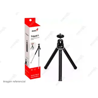 GENIUS - Tripode 1 P/Webcam 25,1 Cm Negro/Plata