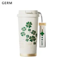 GERM - Vaso Térmico De Acero Inox Trébol verde 500ml 196oz