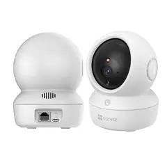 EZVIZ - CAMARA DE SEGURIDAD 360 WIFI H6C 2K 3MP + MEMORIA DE 64 GB