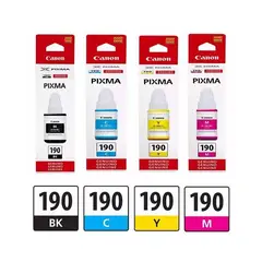 GENERICO - PACK DE TINTAS CANON GI-190