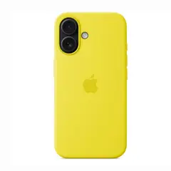 CASE - Case de Silicona Para Iphone 16 Pro - Amarillo