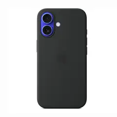 CASE - Case de Silicona Para Iphone 16 - Negro