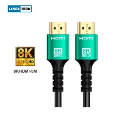 GENERICO - CABLE HDMI V. 2.1 8K DE ALTA VELOCIDAD LINEA TECH 5m