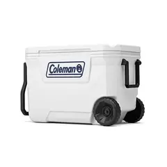 COLEMAN - Cooler Con Ruedas 62 Qt Series 316 Marino - Blanco