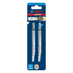 BOSCH - HOJA DE CALAR T308B (x2) CORTE MADERA EXPERT HCS RECTO/FINO -