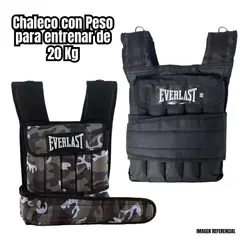 GENERICO - Chaleco con Peso 20Kg - NG