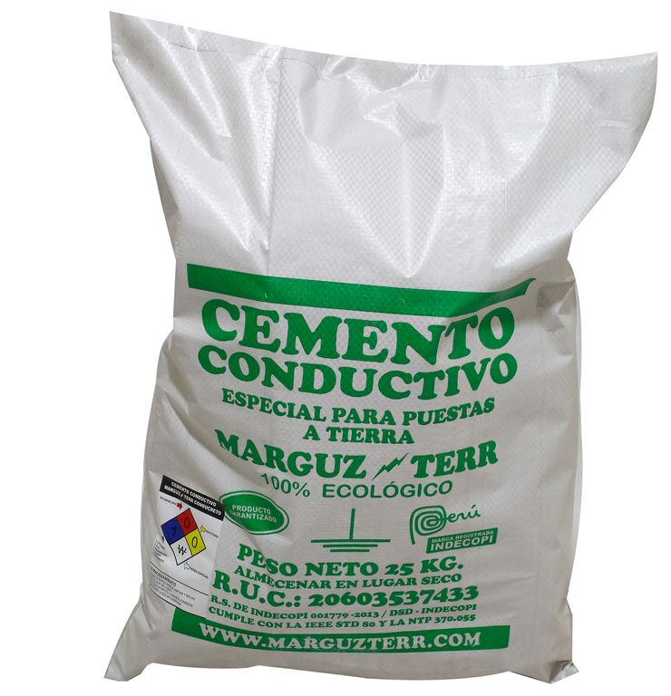 Cemento Conductivo MARGUZTERR 25kg