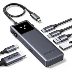 UGREEN - Hub USB-C 6 en 1 HDMI 4K 60HZ UGREEN CM888 COD 35998