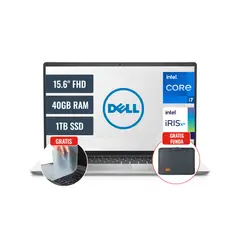 DELL - Laptop Inspiron 3520 Intel Core i7 1255U 40GB RAM 1TB SSD 156 FHD IPS FreeDos