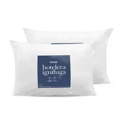 DRIMER - Pack Almohada Ignifuga Estandar 65X50cm