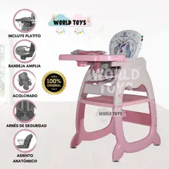 BAMBINO - Silla de Comer Edición Limitada «GATTITO» Pink