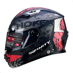 GENERICO - Casco Moto Hoken Infinity FF860 Abatible Certificado Talla L