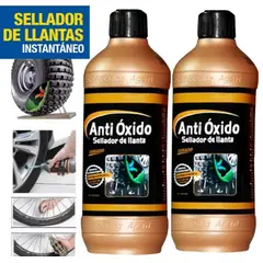 GENERICO - 02 Sellador De Llanta Antióxido Para Todo Tipo De Llantas