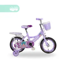 GENERICO - Bicicleta aro 12 para niña doble asiento