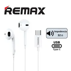 REMAX - AUDIFONOS RM-702A TIPO-C BLANCO