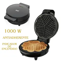 GENERICO - Máquina de Waffles RAF R2224 Con Forma De Corazón Antiadherente