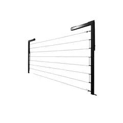 GENERICO - Tendedero Imahi 3m Pared Extensible 8 Líneas 85kg