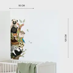 LITTLE BRU ACCESORIOS EXCLUSIVOS - 2 Stickers vinil decorativo pared de bebé o niños