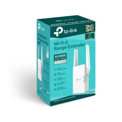 TP LINK - TP-LINK RE705X Repetidor de señal WiFi 6 AX3000 Dual Band