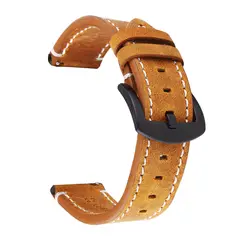GENERICO - Correa Cuero para Reloj - 24mm - Universal - Camello
