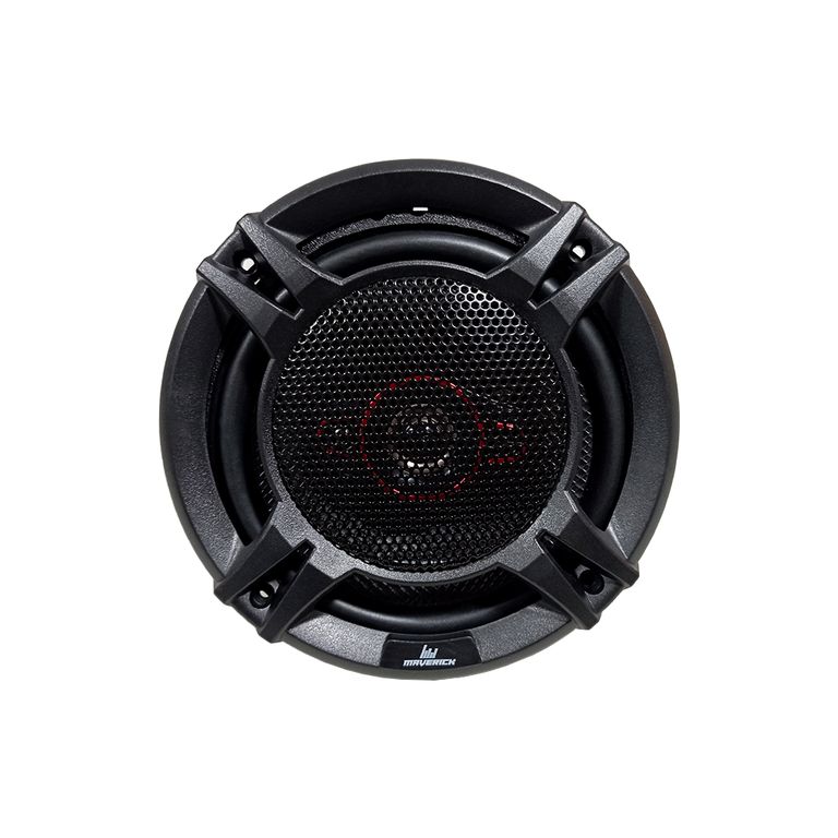 Parlantes Para Auto 6,5 Pulgadas 600w 4 Vías Maverick 10650 Color Negro