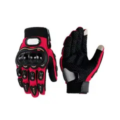 GENERICO - GUANTE PARA MOTO PROBIKE ROJO TALLA XL