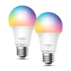 TP LINK - TP-LINK Tapo L530E 2-Pack Foco Inteligente Multicolor WiFi