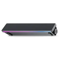 MICRONICS - Parlante Bluetooth Neon Mic S201 Portátil Luces Led Rgb
