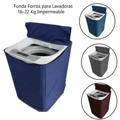 GENERICO - Funda Forro para Lavadoras 16-22 Kg Impermeable