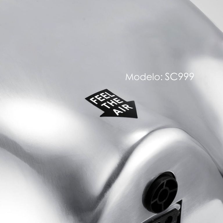 Secamanos HAND DRYER de acero inoxidable