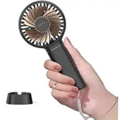 GENERICO - MINI VENTILADOR PORTÁTIL DE MANO RECARGABLE