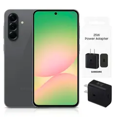 SAMSUNG - Galaxy A56 5G LTE 12GB256GB Negro + Adaptador 25W