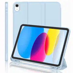 GENERICO - Funda Case Protector para iPad 10ma 11va Generación - Celeste