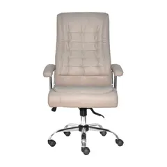 OFIDEAS - Silla Giratoria de Oficina Presidencial Shiny Taupe Ofideas