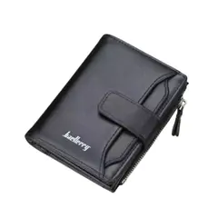 BAELLERRY - Billetera Ecocuero Elegante Negro