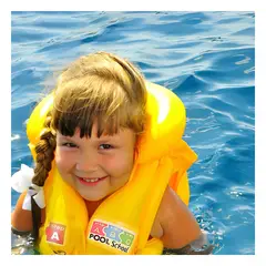 RYBIU IMPORT - Pack12 Chaleco Salvavidas Ajustable para Niños en Amarillo