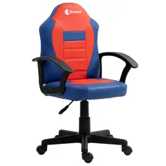 DREIZT - Silla Gamer Play Series Azul Altura Regulable Infantil Niño
