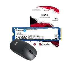 KINGSTON - Unidad Estado Sólido Nv3 Ssd 1000g 1 Tb + Mouse