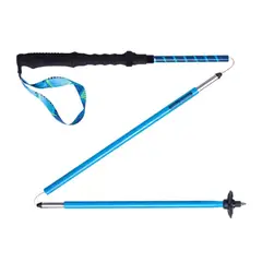 AONIJIE - Bastón Trekking Plegable Color Celeste 120 CM